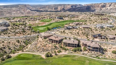 Set high above the 9th hole in Redlands Mesa, 324 Iron Horse Ct on The Golf Club At Redlands Mesa in Colorado - for sale on GolfHomes.com, golf home, golf lot
