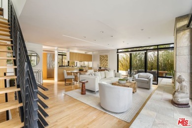 Stunning one of a kind architectural front-facing townhome in on Brentwood Country Club of Los Angeles in California - for sale on GolfHomes.com, golf home, golf lot