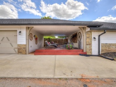 Spacious Multi-Generational Retreat with Pool Oasis on 1.46 on Oak Tree National Golf and Country Club in Oklahoma - for sale on GolfHomes.com, golf home, golf lot