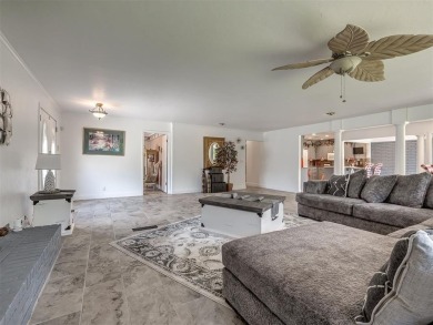Spacious Multi-Generational Retreat with Pool Oasis on 1.46 on Oak Tree National Golf and Country Club in Oklahoma - for sale on GolfHomes.com, golf home, golf lot