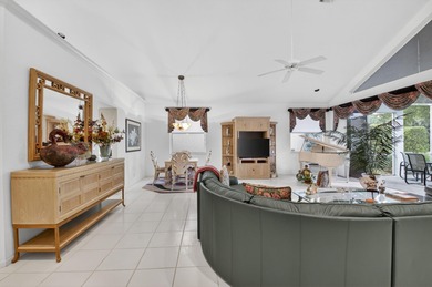 Stunningly maintained 3-bedroom, 2.5-bath golf-course gem on Indian Spring Golf and Country Club in Florida - for sale on GolfHomes.com, golf home, golf lot