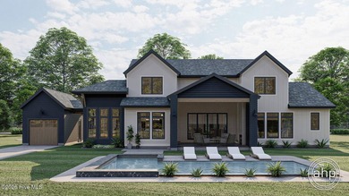 The Cherrywood is a stunning 1.5 Story Modern Farmhouse. The on River Landing Golf Course in North Carolina - for sale on GolfHomes.com, golf home, golf lot