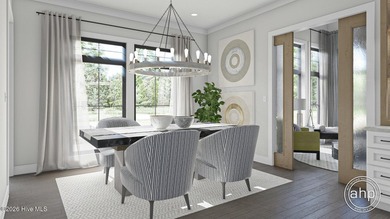 The Cherrywood is a stunning 1.5 Story Modern Farmhouse. The on River Landing Golf Course in North Carolina - for sale on GolfHomes.com, golf home, golf lot