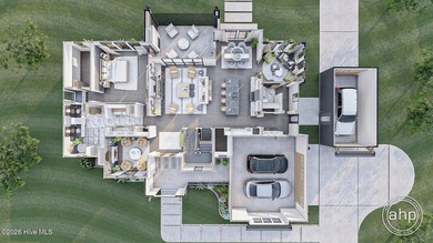 The Cherrywood is a stunning 1.5 Story Modern Farmhouse. The on River Landing Golf Course in North Carolina - for sale on GolfHomes.com, golf home, golf lot