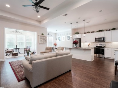 This beautiful, like new house, has great curb appeal. Walk into on Carolina Springs Golf Club in South Carolina - for sale on GolfHomes.com, golf home, golf lot