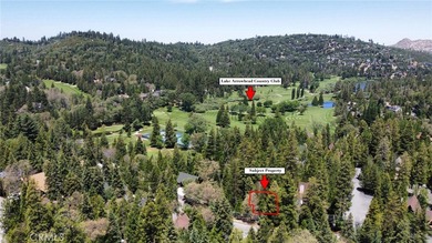 Build your dream mountain retreat within the exclusive Lake on Lake Arrowhead Country Club in California - for sale on GolfHomes.com, golf home, golf lot