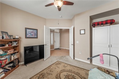 Beautiful 55+ single-story home in the gated community of Four on Hemet Golf Club in California - for sale on GolfHomes.com, golf home, golf lot