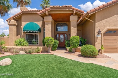 Golf course lot between the 14th and 15th holes on The Clubs at on Arrowhead Country Club in Arizona - for sale on GolfHomes.com, golf home, golf lot