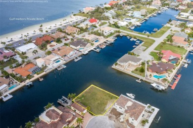 SPECTACULAR MILLION DOLLAR 360 VIEW OF WIDE OPEN WATERS, SUNSETS on Gulf Harbors Golf Course in Florida - for sale on GolfHomes.com, golf home, golf lot