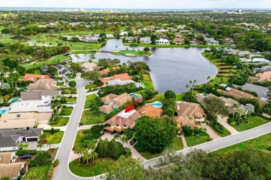 Amazing and stunning lake, pool and garden views are enjoyed on Frenchmans Creek Country Club in Florida - for sale on GolfHomes.com, golf home, golf lot