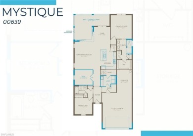 This Mystique floorplan offers 2 bedrooms, 2 bathrooms, a on Panther Run Golf Club in Florida - for sale on GolfHomes.com, golf home, golf lot