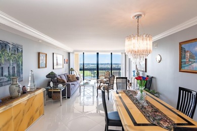 Amazing panoramic views from this bright & beautifully updated on The President Country Club in Florida - for sale on GolfHomes.com, golf home, golf lot