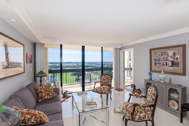 Amazing panoramic views from this bright & beautifully updated on The President Country Club in Florida - for sale on GolfHomes.com, golf home, golf lot