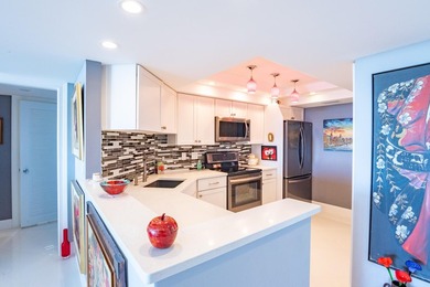 Amazing panoramic views from this bright & beautifully updated on The President Country Club in Florida - for sale on GolfHomes.com, golf home, golf lot