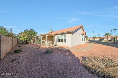 IMMACULATE corner lot home in the sought after adult community on SunBird Golf Club in Arizona - for sale on GolfHomes.com, golf home, golf lot