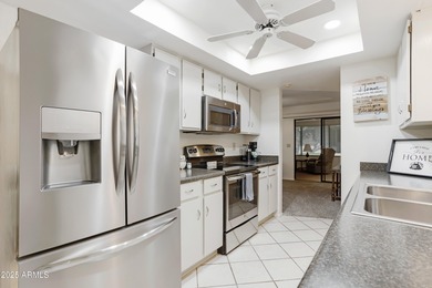 Welcome to this beautiful, move-in-ready two-bedroom condo on Sunland Village East Golf Course in Arizona - for sale on GolfHomes.com, golf home, golf lot