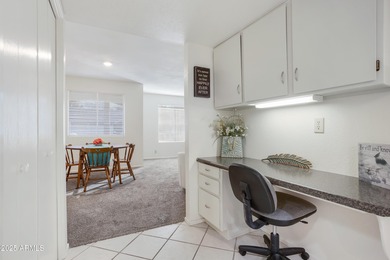 Welcome to this beautiful, move-in-ready two-bedroom condo on Sunland Village East Golf Course in Arizona - for sale on GolfHomes.com, golf home, golf lot