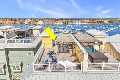 Wowza!! Fly in and enjoy your waterfront 4 story pristine, 3/3.5 on Palmilla Beach Golf Club in Texas - for sale on GolfHomes.com, golf home, golf lot