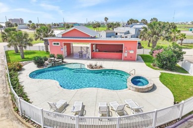 Wowza!! Fly in and enjoy your waterfront 4 story pristine, 3/3.5 on Palmilla Beach Golf Club in Texas - for sale on GolfHomes.com, golf home, golf lot