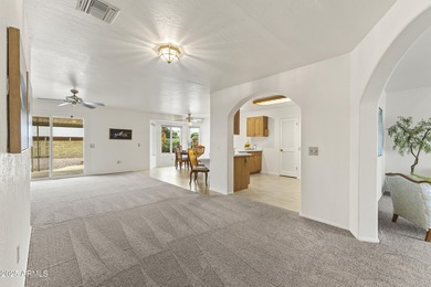 This home is designed for easy, low-maintenance living in a on Sun City Riverview Golf Course in Arizona - for sale on GolfHomes.com, golf home, golf lot