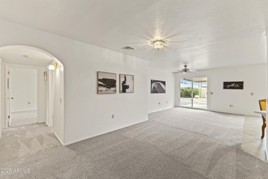 This home is designed for easy, low-maintenance living in a on Sun City Riverview Golf Course in Arizona - for sale on GolfHomes.com, golf home, golf lot