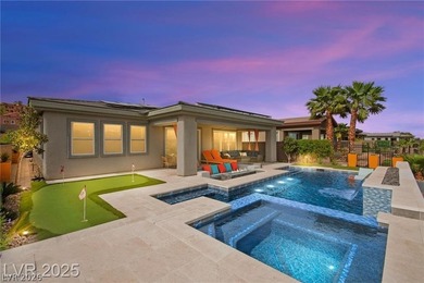 Discover resort-style living in this impeccable 2,601 sq ft on Reflection Bay Golf Club in Nevada - for sale on GolfHomes.com, golf home, golf lot