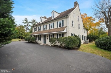 Discover a rare blend of history, character, and comfort in this on Flourtown Country Club in Pennsylvania - for sale on GolfHomes.com, golf home, golf lot