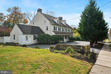 Discover a rare blend of history, character, and comfort in this on Flourtown Country Club in Pennsylvania - for sale on GolfHomes.com, golf home, golf lot