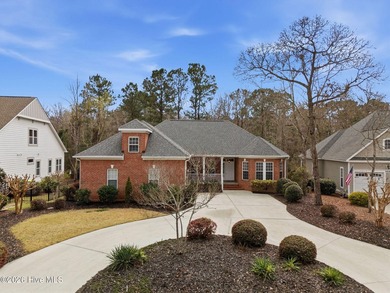 Located on a quiet cul-de-sac in Winding River Plantation, this on Carolina National Golf Club in North Carolina - for sale on GolfHomes.com, golf home, golf lot