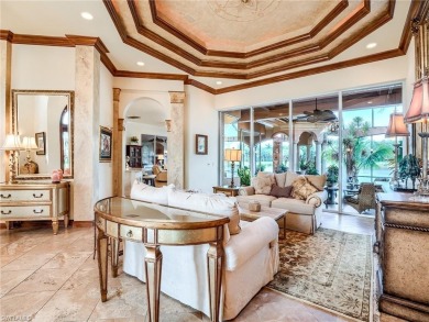 Gorgeous Kingon luxury home with high-end finishes, southern on Shadow Wood Country Club in Florida - for sale on GolfHomes.com, golf home, golf lot