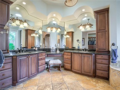 Gorgeous Kingon luxury home with high-end finishes, southern on Shadow Wood Country Club in Florida - for sale on GolfHomes.com, golf home, golf lot