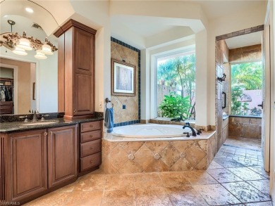 Gorgeous Kingon luxury home with high-end finishes, southern on Shadow Wood Country Club in Florida - for sale on GolfHomes.com, golf home, golf lot