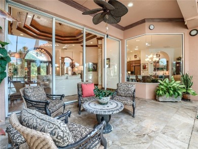 Gorgeous Kingon luxury home with high-end finishes, southern on Shadow Wood Country Club in Florida - for sale on GolfHomes.com, golf home, golf lot