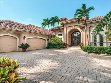 Gorgeous Kingon luxury home with high-end finishes, southern on Shadow Wood Country Club in Florida - for sale on GolfHomes.com, golf home, golf lot