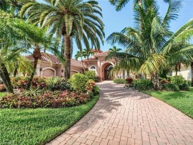 Gorgeous Kingon luxury home with high-end finishes, southern on Shadow Wood Country Club in Florida - for sale on GolfHomes.com, golf home, golf lot