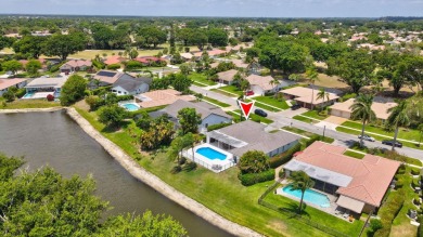 Step into elevated South Florida living with this fully on Boca Greens Country Club in Florida - for sale on GolfHomes.com, golf home, golf lot