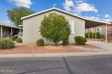Beautifully updated 3 bed, 2 bath home in the 55+ guard-gated on Paradise Peak Golf Course in Arizona - for sale on GolfHomes.com, golf home, golf lot