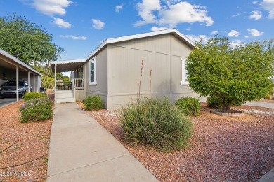 Beautifully updated 3 bed, 2 bath home in the 55+ guard-gated on Paradise Peak Golf Course in Arizona - for sale on GolfHomes.com, golf home, golf lot