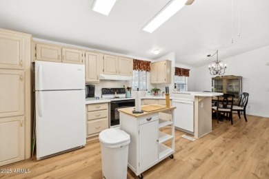 Beautifully updated 3 bed, 2 bath home in the 55+ guard-gated on Paradise Peak Golf Course in Arizona - for sale on GolfHomes.com, golf home, golf lot