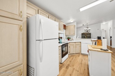Beautifully updated 3 bed, 2 bath home in the 55+ guard-gated on Paradise Peak Golf Course in Arizona - for sale on GolfHomes.com, golf home, golf lot