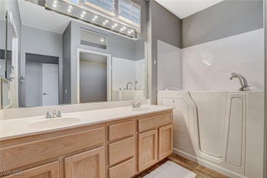 Hard-to-find gem! This 2 Bedroom + DEN, 2 Bath, 2 CAR on Highland Falls Golf Club in Nevada - for sale on GolfHomes.com, golf home, golf lot