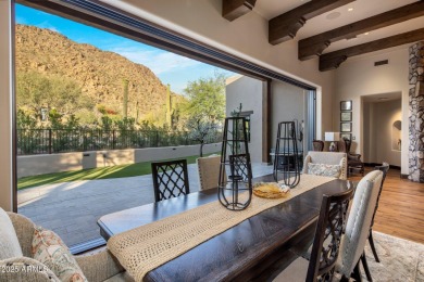 Nestled in a quiet cul-de-sac, this estate lies within the on Desert Highlands Golf Club in Arizona - for sale on GolfHomes.com, golf home, golf lot