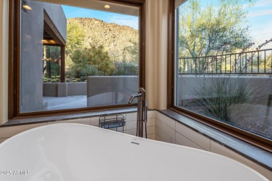 Nestled in a quiet cul-de-sac, this estate lies within the on Desert Highlands Golf Club in Arizona - for sale on GolfHomes.com, golf home, golf lot