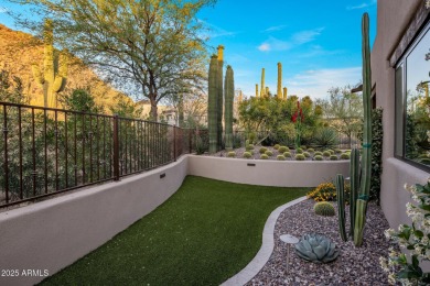 Nestled in a quiet cul-de-sac, this estate lies within the on Desert Highlands Golf Club in Arizona - for sale on GolfHomes.com, golf home, golf lot