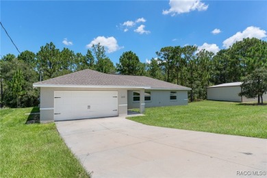What a deal for this 3-year-old home in Citrus Springs! No on Pine Ridge Community Golf and Country Club in Florida - for sale on GolfHomes.com, golf home, golf lot