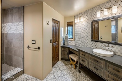 Nestled in a quiet cul-de-sac, this estate lies within the on Desert Highlands Golf Club in Arizona - for sale on GolfHomes.com, golf home, golf lot
