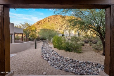 Nestled in a quiet cul-de-sac, this estate lies within the on Desert Highlands Golf Club in Arizona - for sale on GolfHomes.com, golf home, golf lot