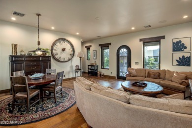 Nestled in a quiet cul-de-sac, this estate lies within the on Desert Highlands Golf Club in Arizona - for sale on GolfHomes.com, golf home, golf lot
