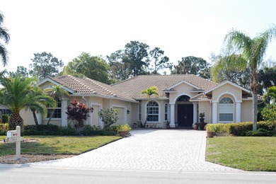 Stunning 3 bedroom, 3.5 pool home situated on an estate lot on Meadowood Golf and Tennis Club in Florida - for sale on GolfHomes.com, golf home, golf lot