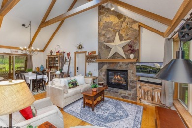 Welcome to 'Evening Shade', a charming, furnished cabin nestled on Alpine Lake Resort in West Virginia - for sale on GolfHomes.com, golf home, golf lot